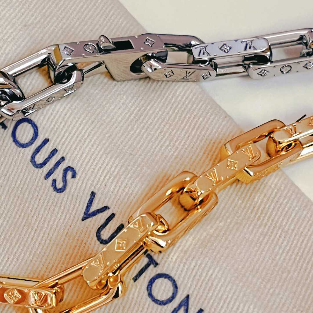 Louis Vuitton Monogram Necklace - DesignerGu