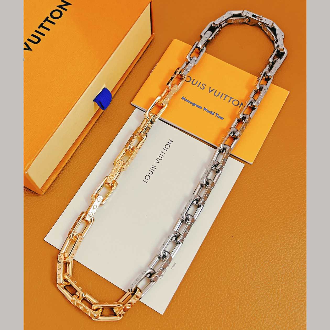 Louis Vuitton Monogram Necklace - DesignerGu