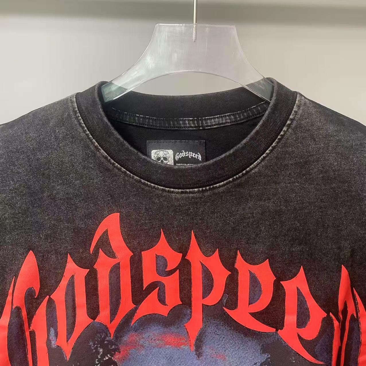 Godspeed Sunset BLVD Tee Grey - DesignerGu