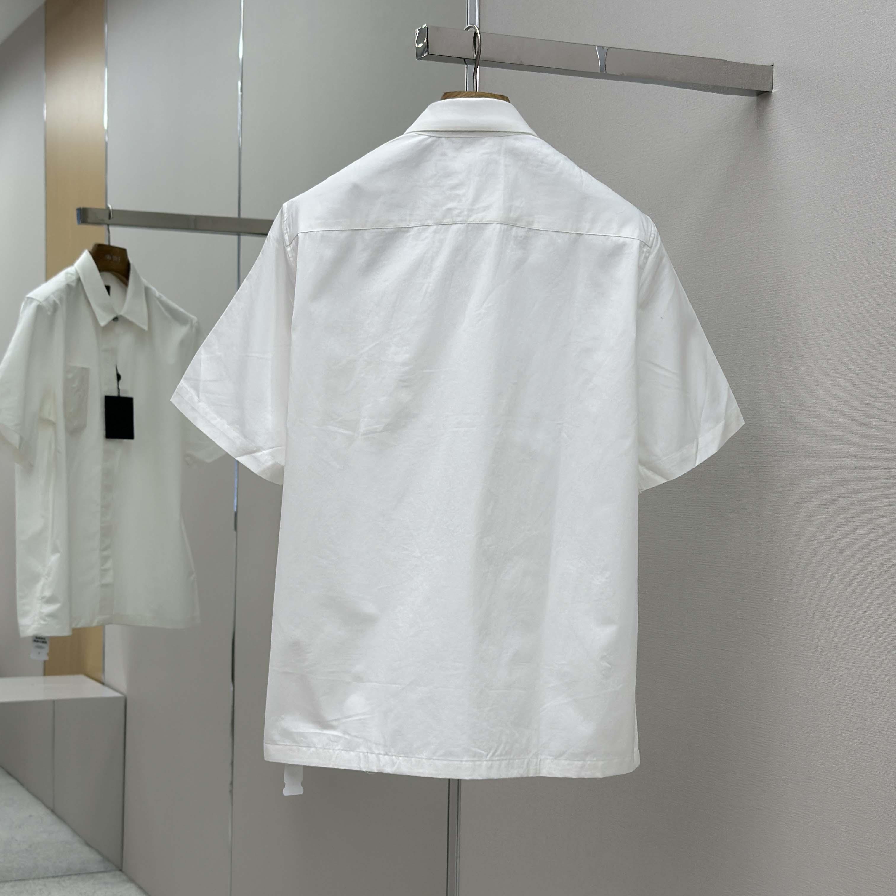 Louis Vuitton Monogram Pocket Short-Sleeved Shirt   1AHVYO - DesignerGu