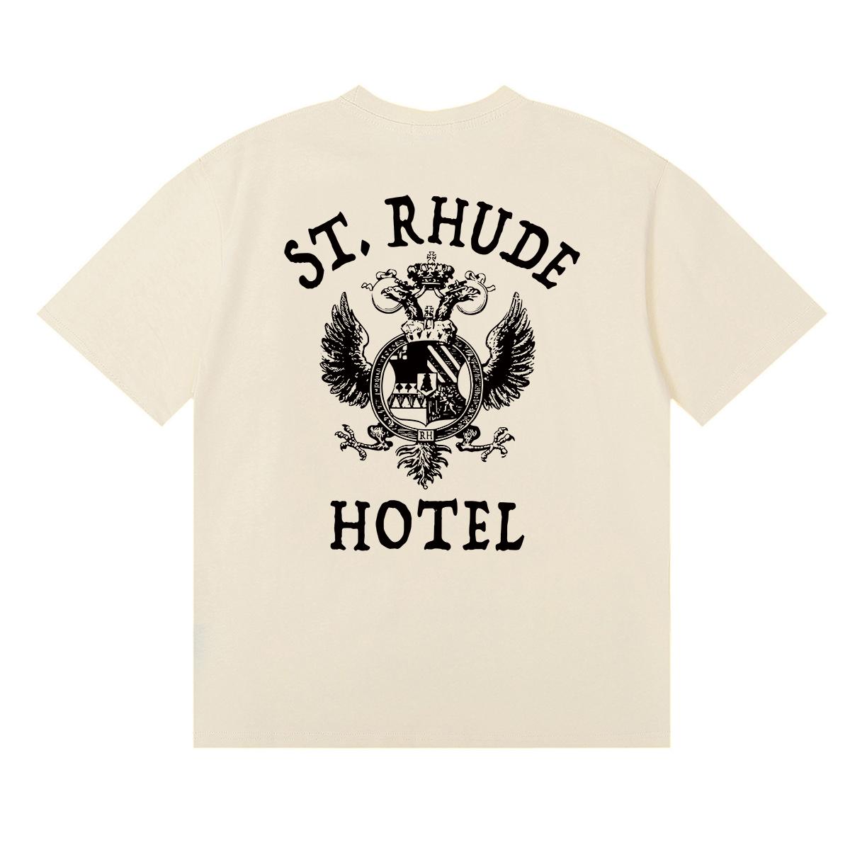 Rhude eagle-print T-shirt - DesignerGu