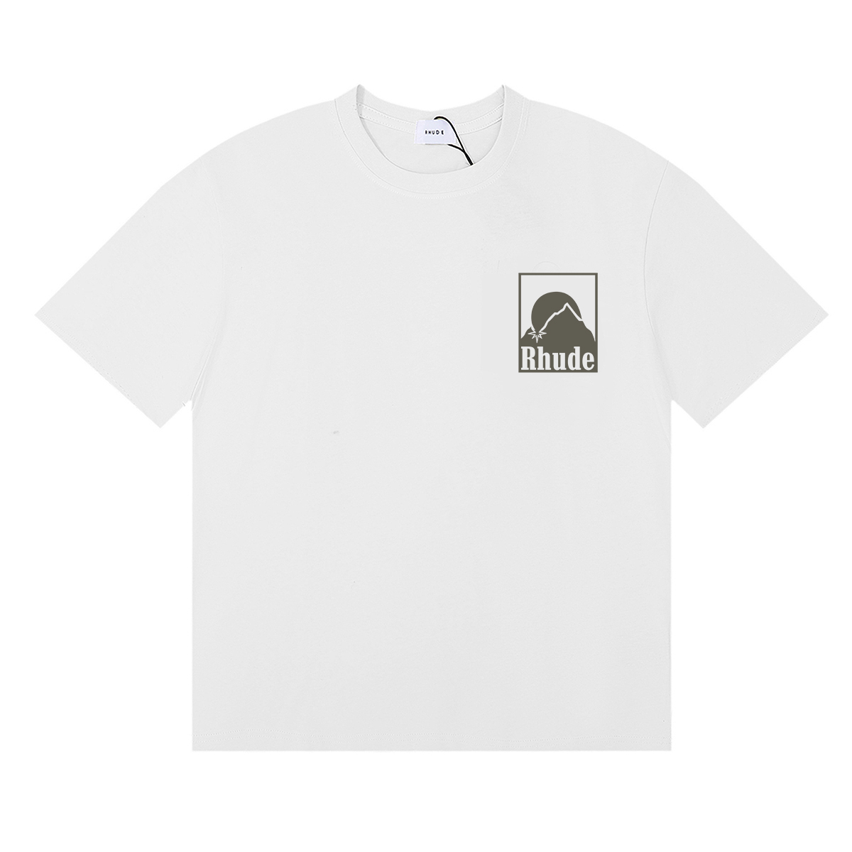 Rhude Off- Moonlight Badge T-Shirt - DesignerGu