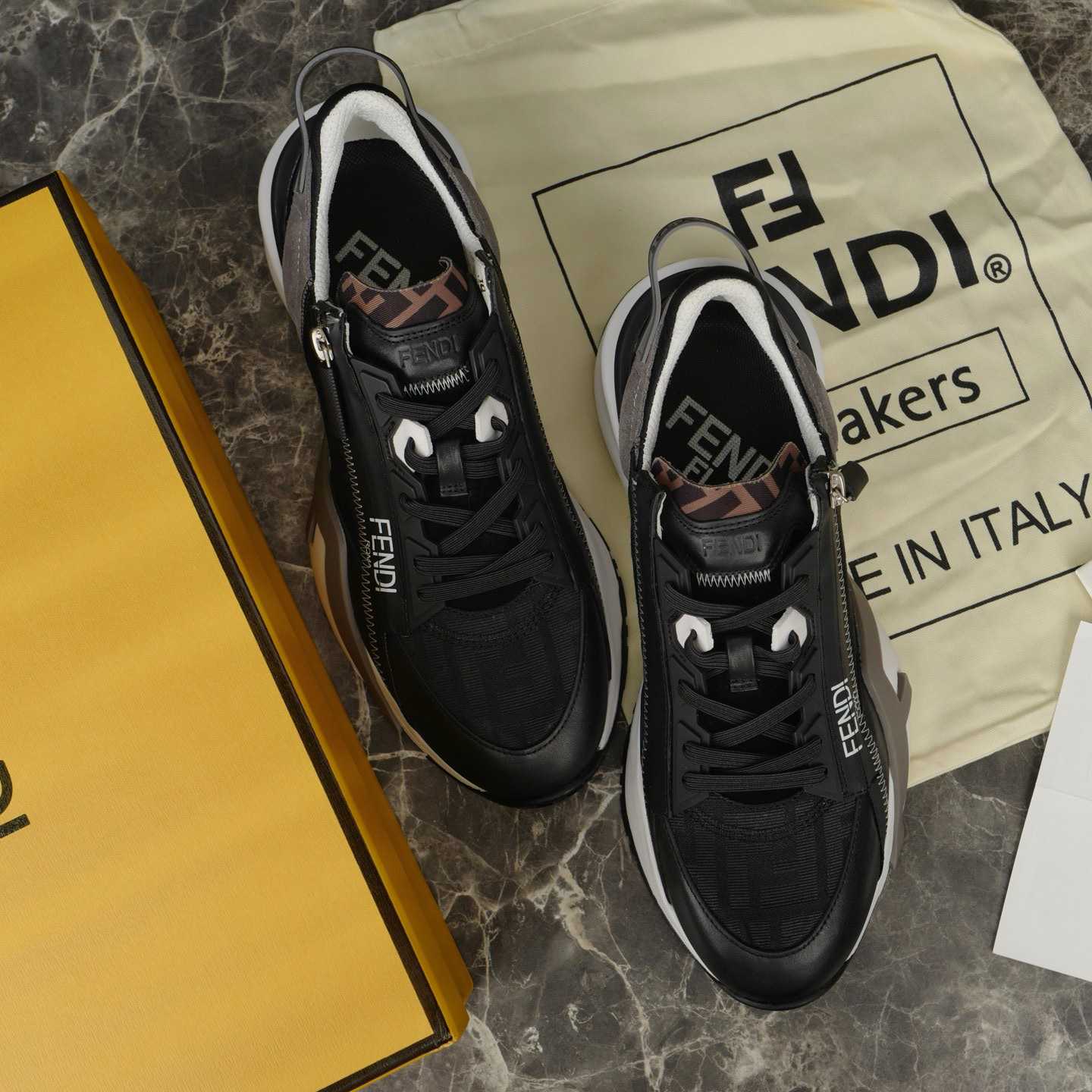 Fendi Flow Sneakers  - DesignerGu