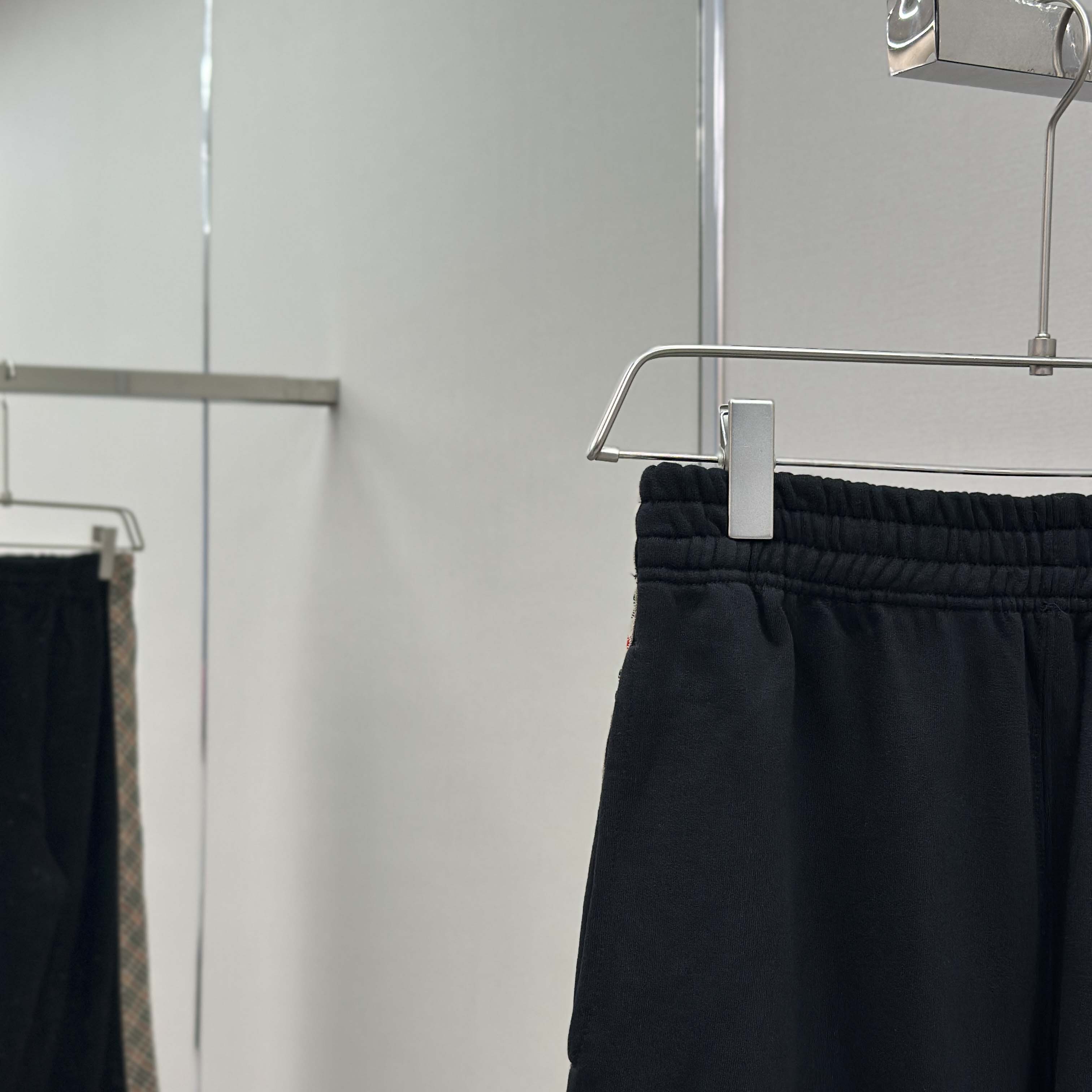 Burberry Check Trim Cotton Jogging Pants - DesignerGu