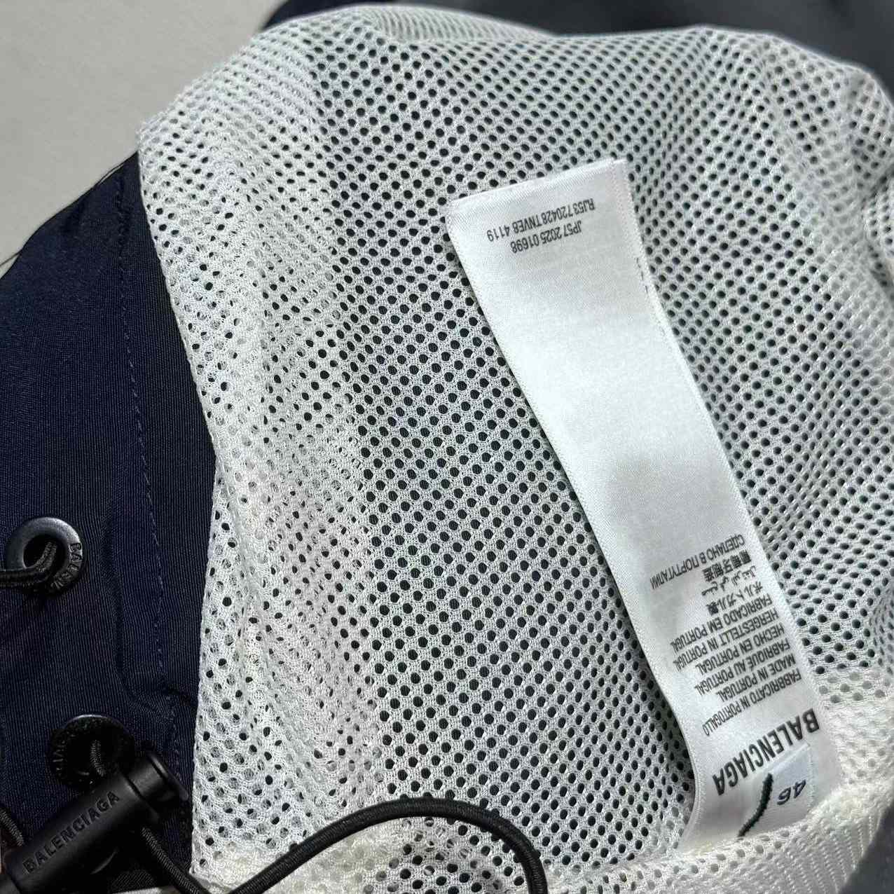 Balenciaga 50/50 Tracksuit Jacket In White And Grey - DesignerGu