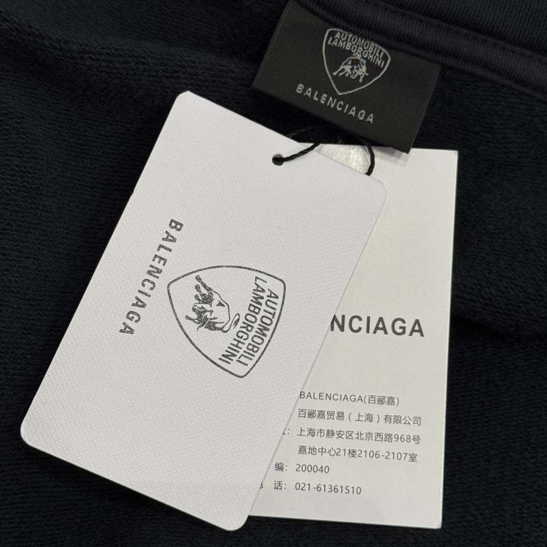 Balenciaga I Automobili Lamborghini Zip-Up Hoodie Small Fit - DesignerGu