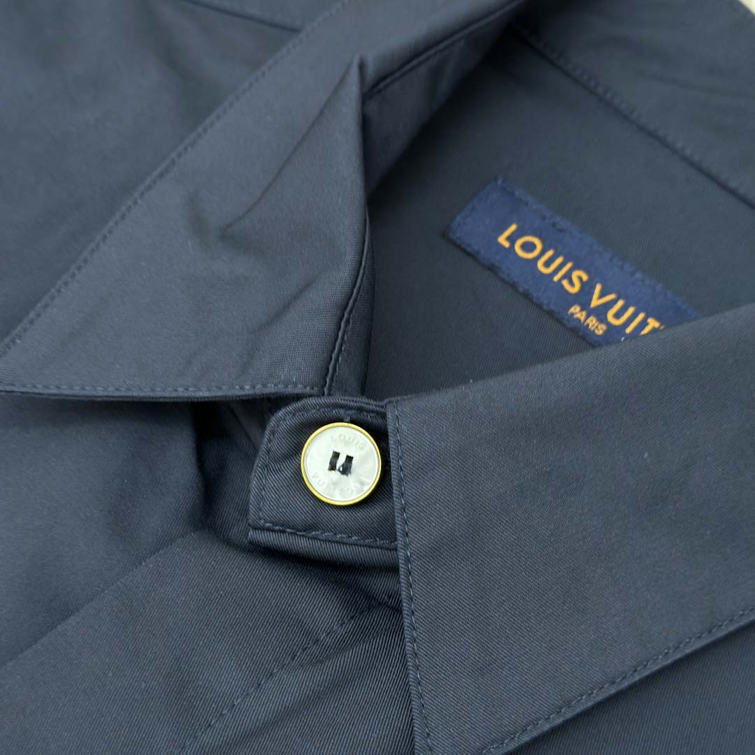 Louis Vuitton Monogram Pocket Short-Sleeved Shirt    - DesignerGu