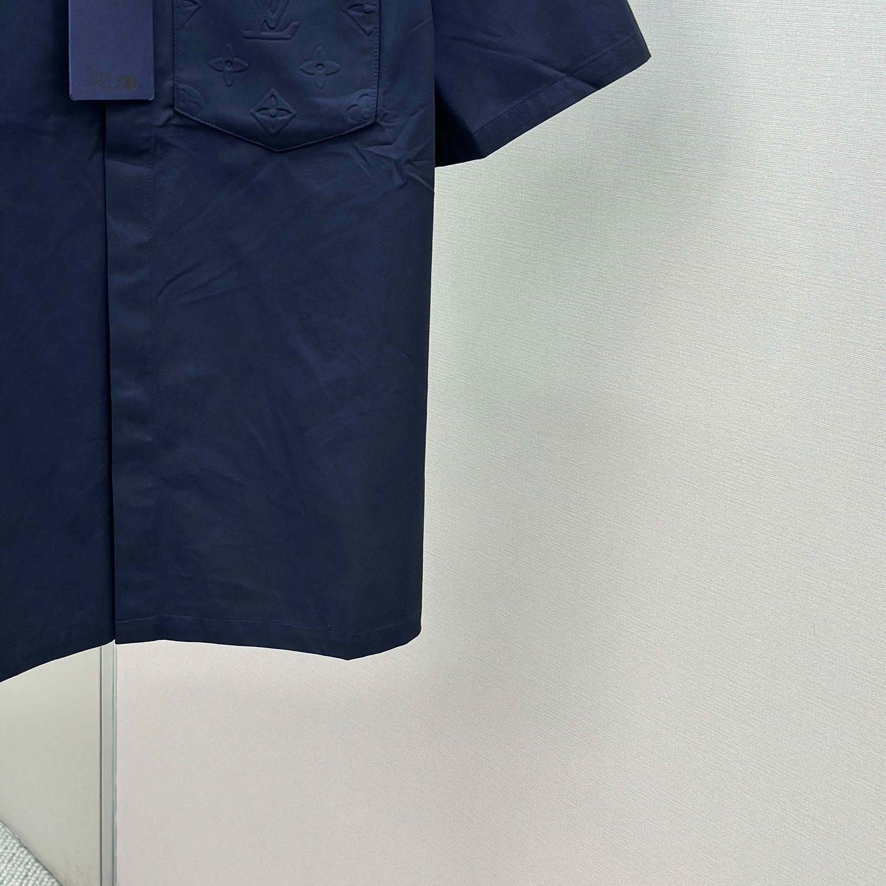 Louis Vuitton Monogram Pocket Short-Sleeved Shirt    - DesignerGu