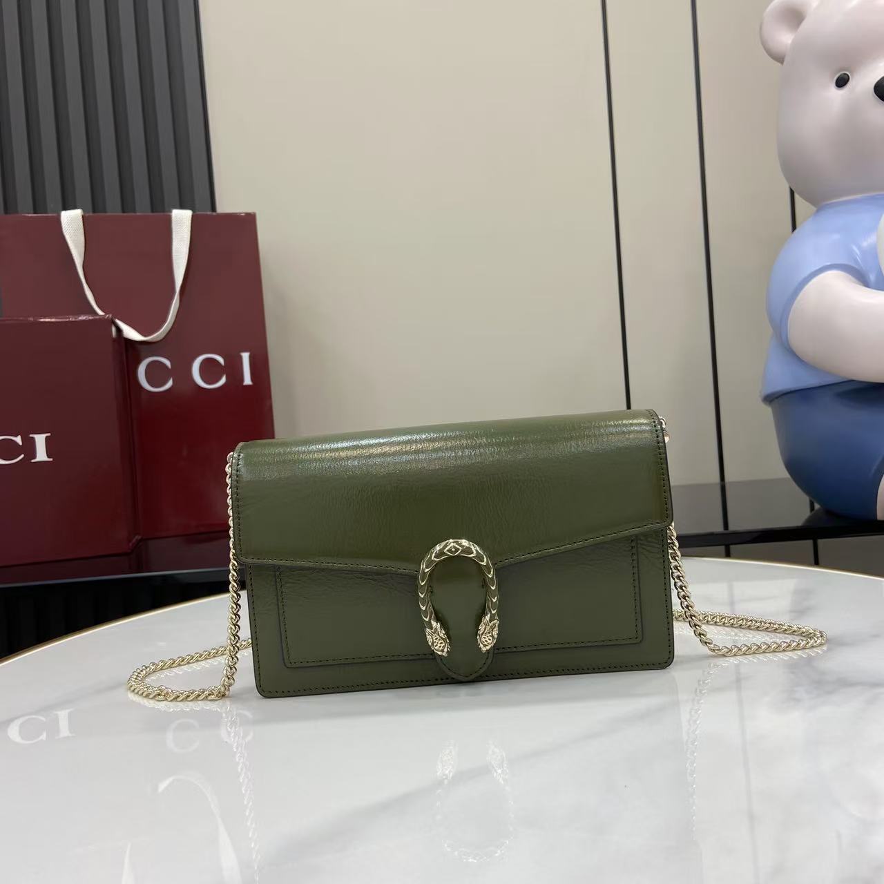 Gucci Dionysus Wallet On Chain - DesignerGu