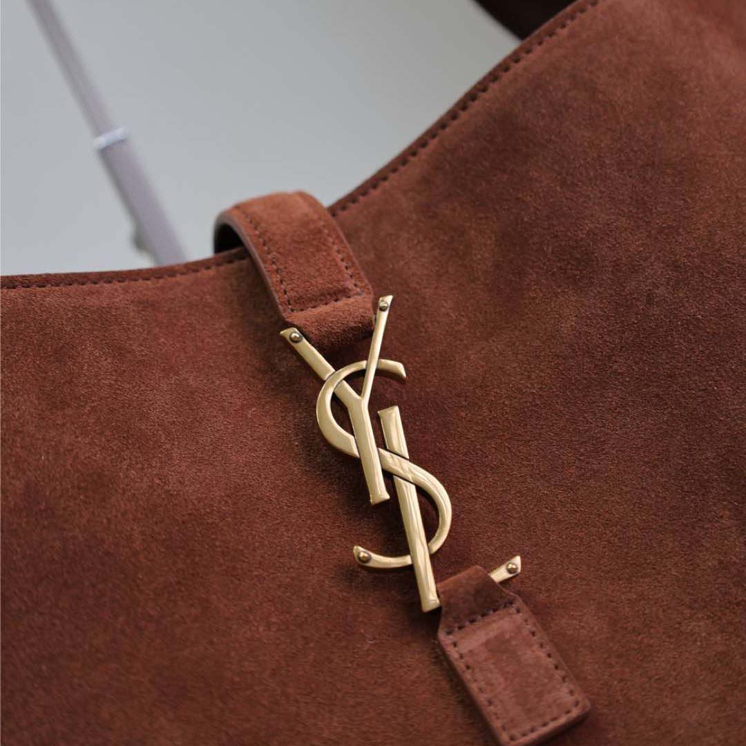 Saint Laurent LE 5 À 7 Bea In Suede - DesignerGu