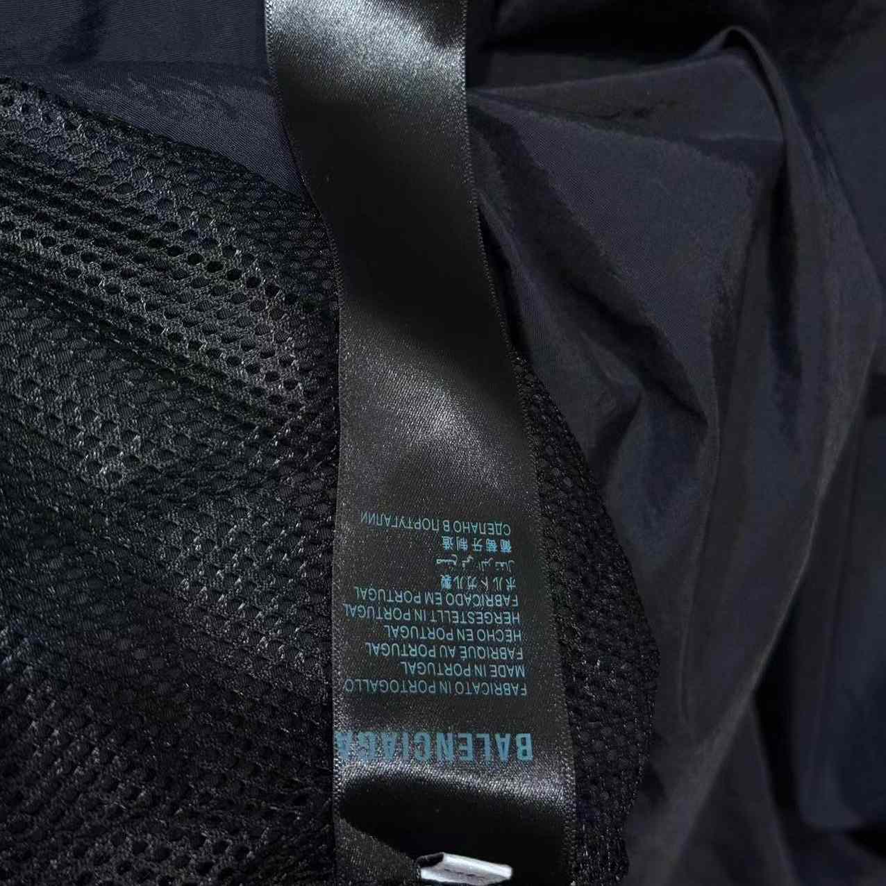 Balenciaga Loop Sports Icon Tracksuit Jacket In Black - DesignerGu