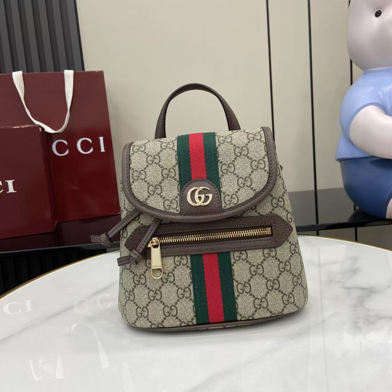 Gucci Ophidia Small Backpack - DesignerGu