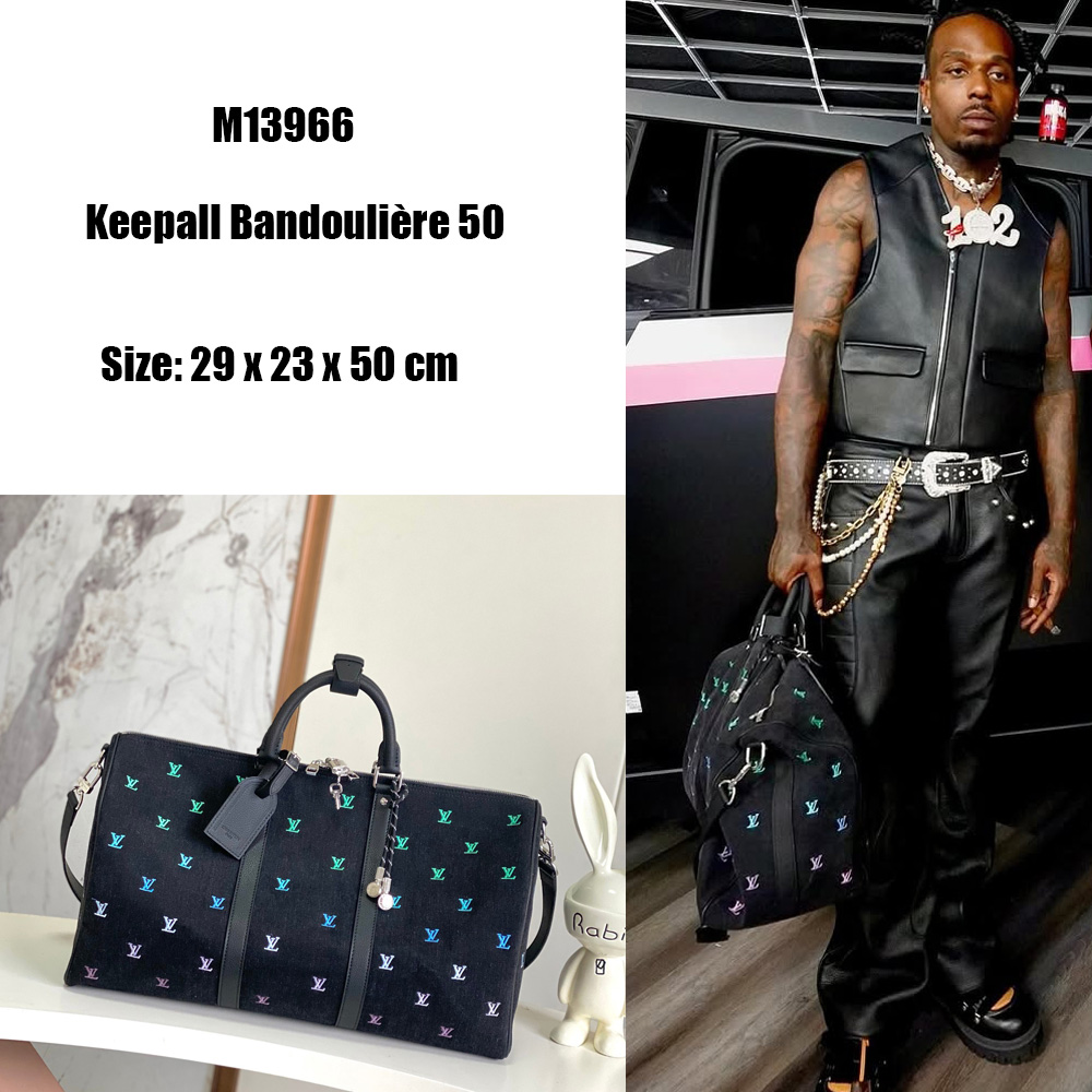 Louis Vuitton Keepall Bandoulière 50   M13966 - DesignerGu