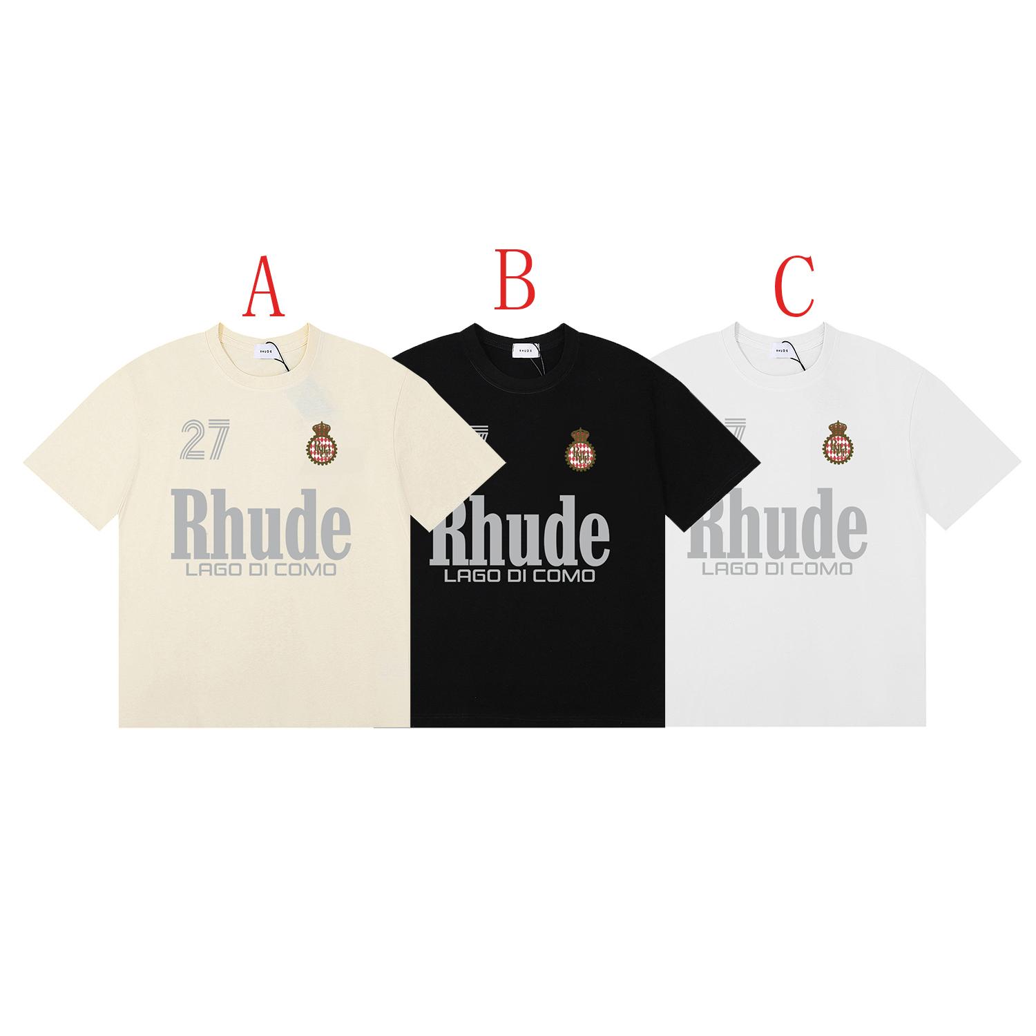 Rhude Como Racing Tee - DesignerGu