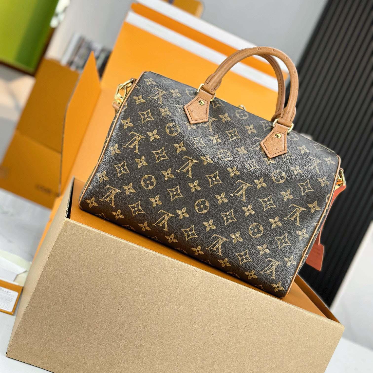 Louis Vuitton Speedy Soft 30 Boho   N87212 - DesignerGu