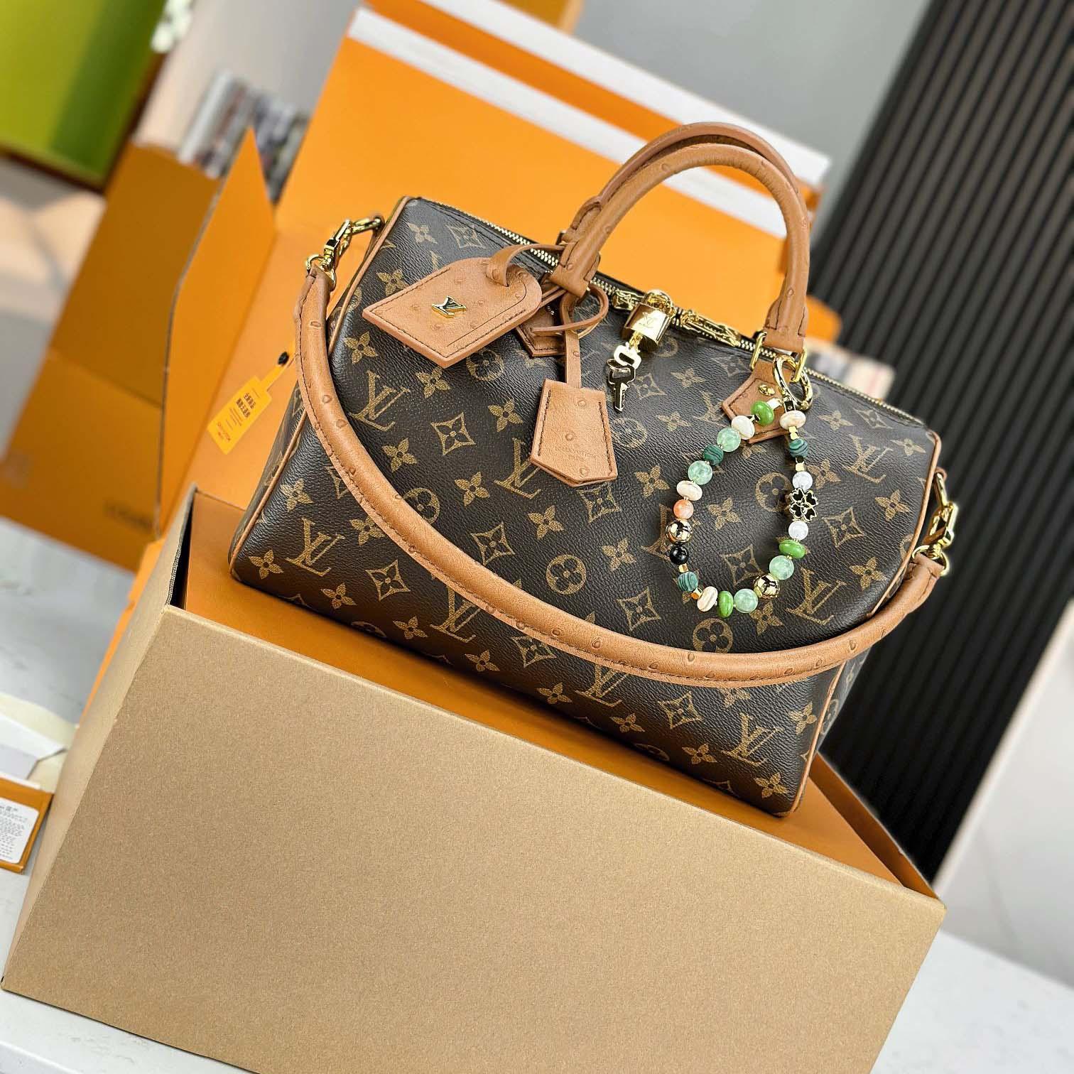 Louis Vuitton Speedy Soft 30 Boho   N87212 - DesignerGu