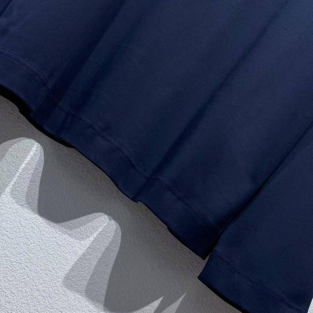 Fendi Blue Cotton T-shirt - DesignerGu