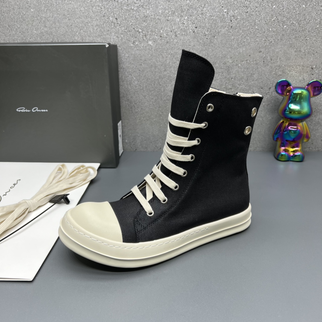 Rick Owens High Top Sneakers - DesignerGu