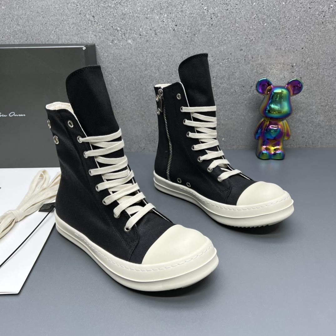 Rick Owens High Top Sneakers - DesignerGu