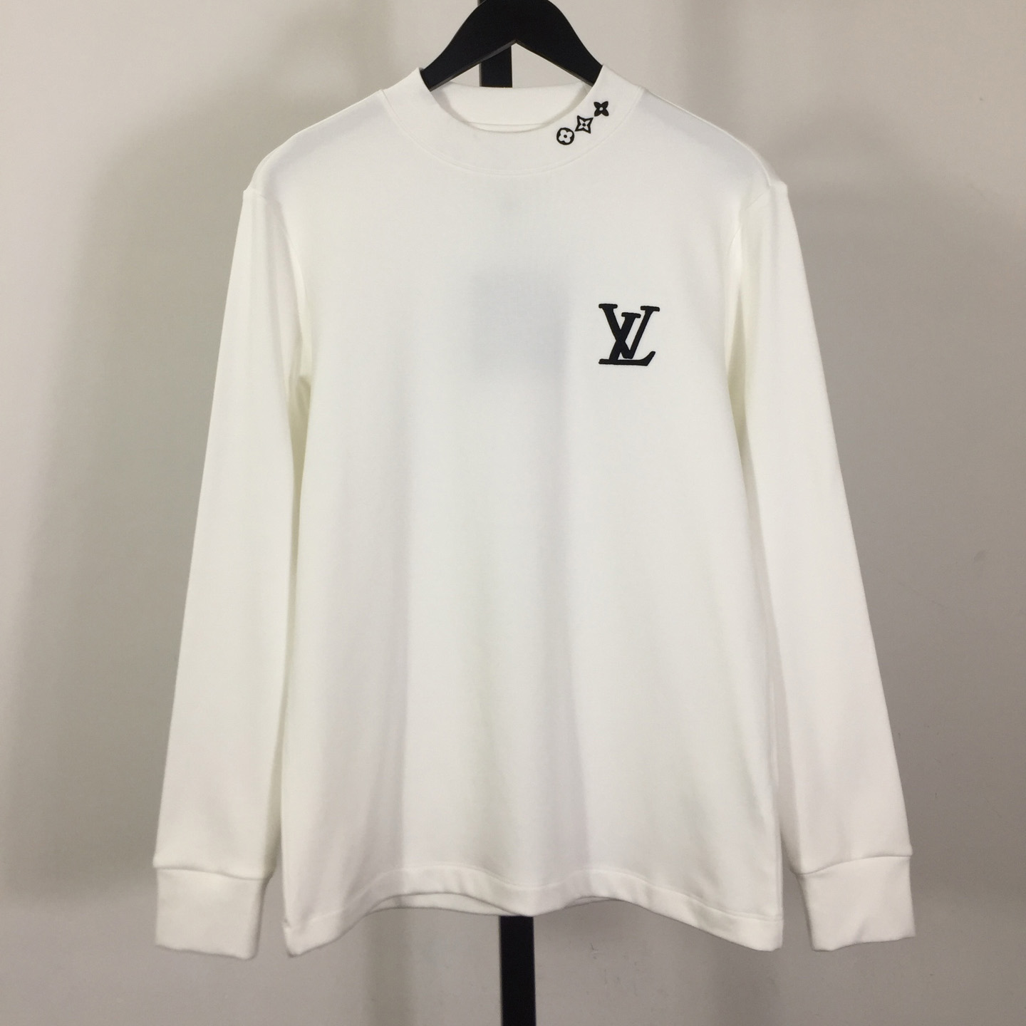 Louis Vuitton Embossed LV Long-Sleeved T-Shirt - DesignerGu