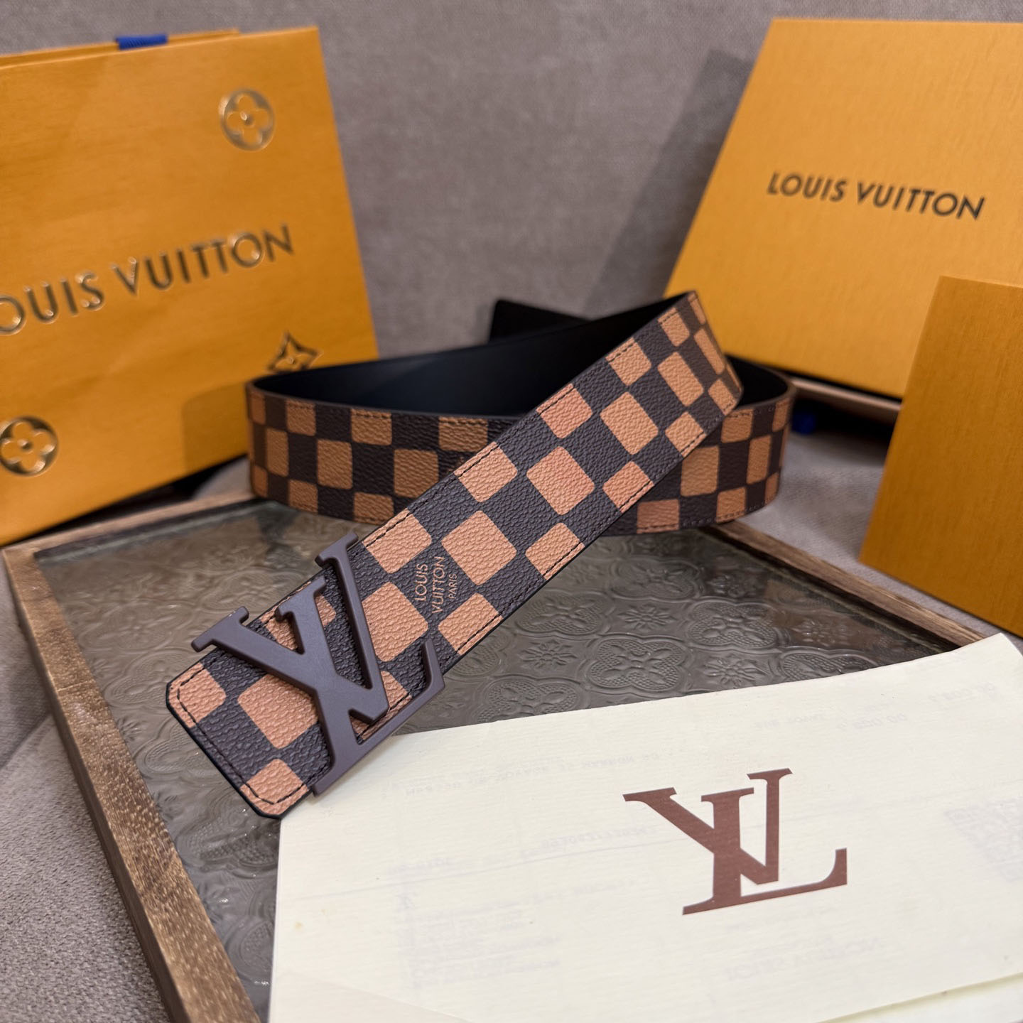 Louis Vuitton 40mm Reversible Belt  - DesignerGu