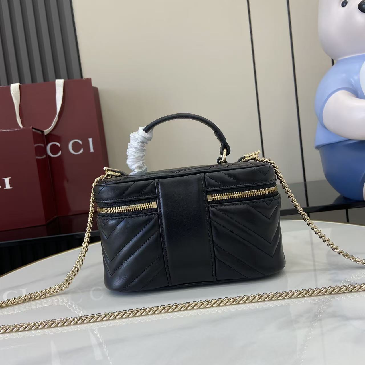 Gucci GG Marmont Mini Vanity Bag - DesignerGu