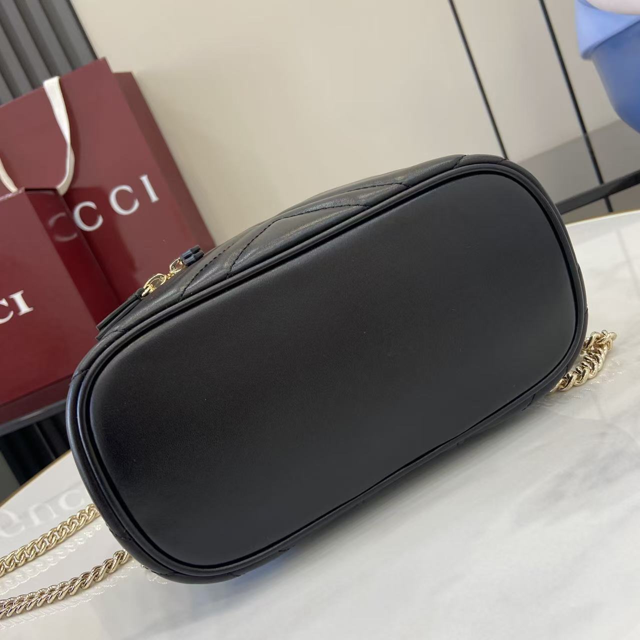 Gucci GG Marmont Mini Vanity Bag - DesignerGu