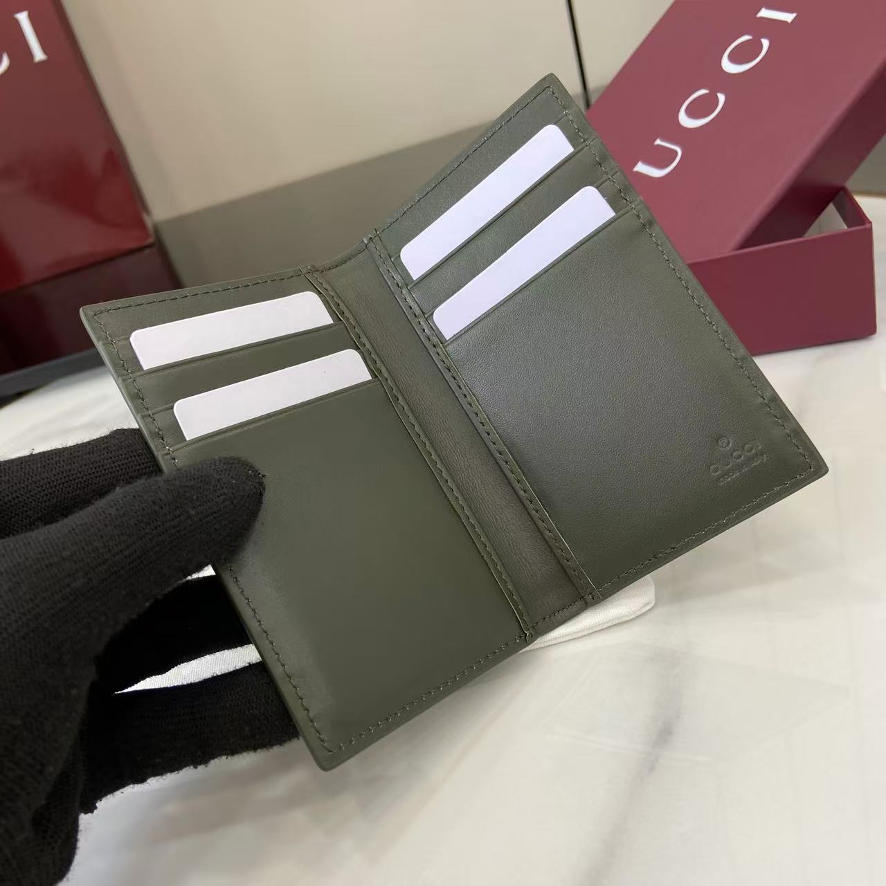 Gucci GG Monogram Long Card Case - DesignerGu