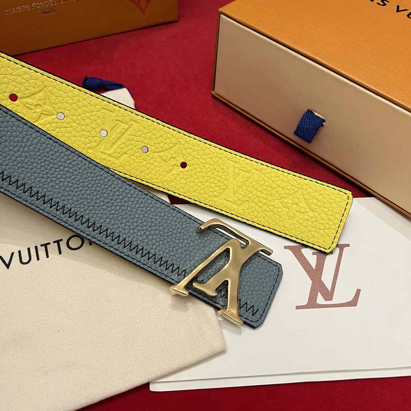 Louis Vuitton 40mm Reversible Belt  - DesignerGu