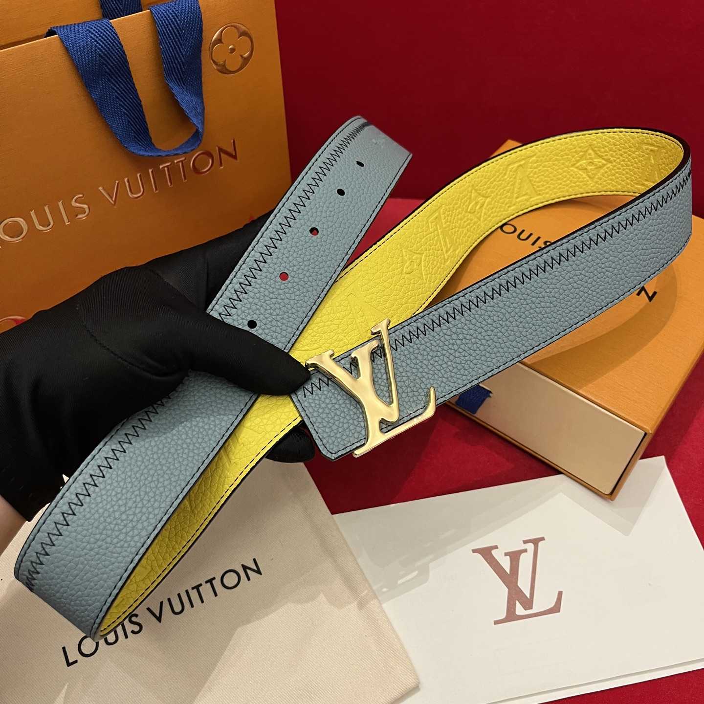 Louis Vuitton 40mm Reversible Belt  - DesignerGu