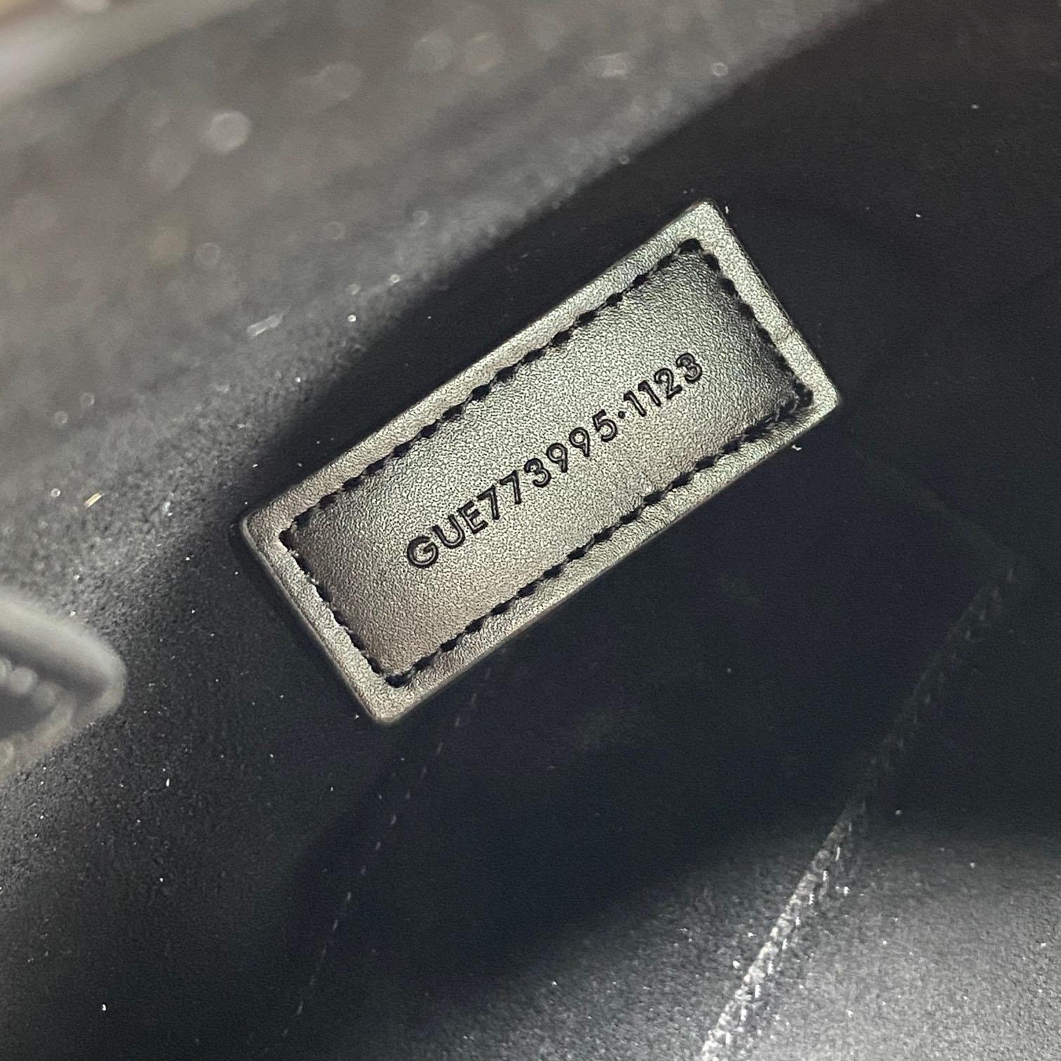 Saint Laurent Mini Toy Shopping Saint Laurent In Box Leather - DesignerGu