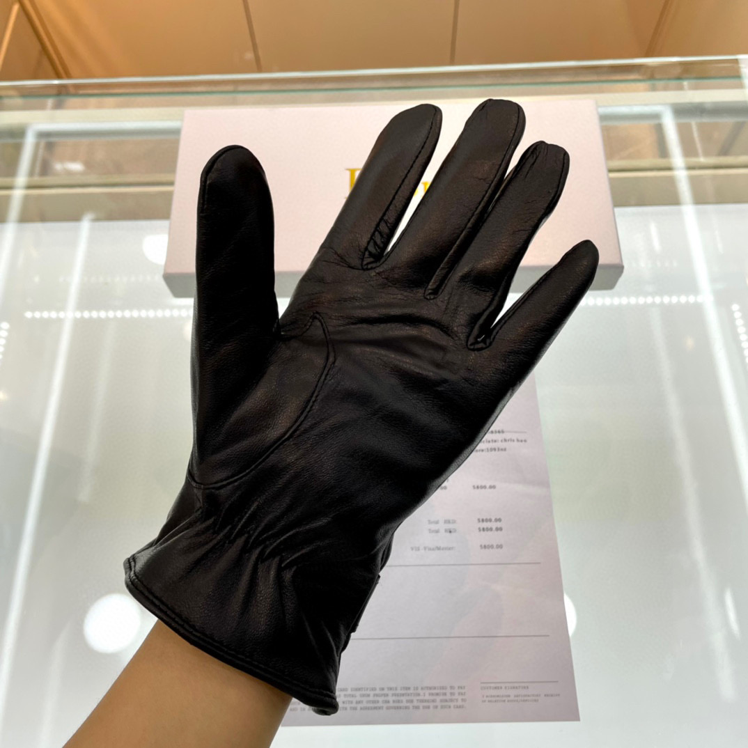 Dior Men's Gloves  - DesignerGu