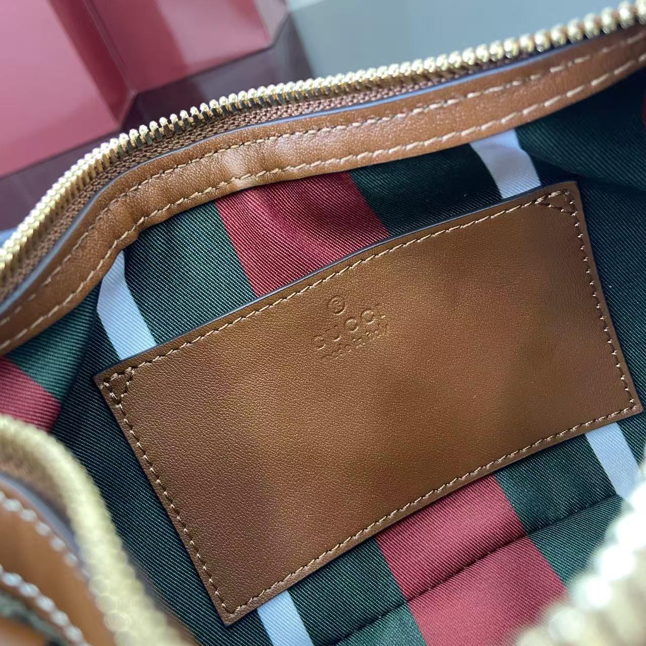 Gucci GG Emblem Small Shoulder Bag - DesignerGu