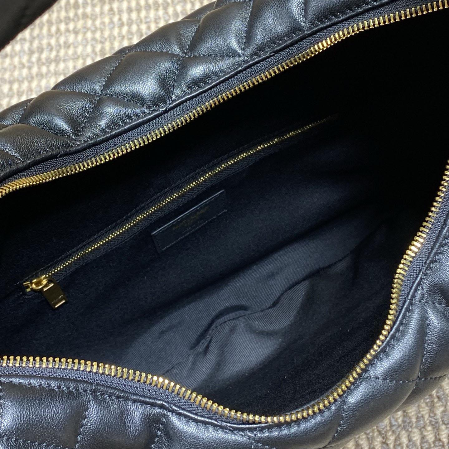 Saint Laurent Icare Hobo In Quilted Nappa - DesignerGu