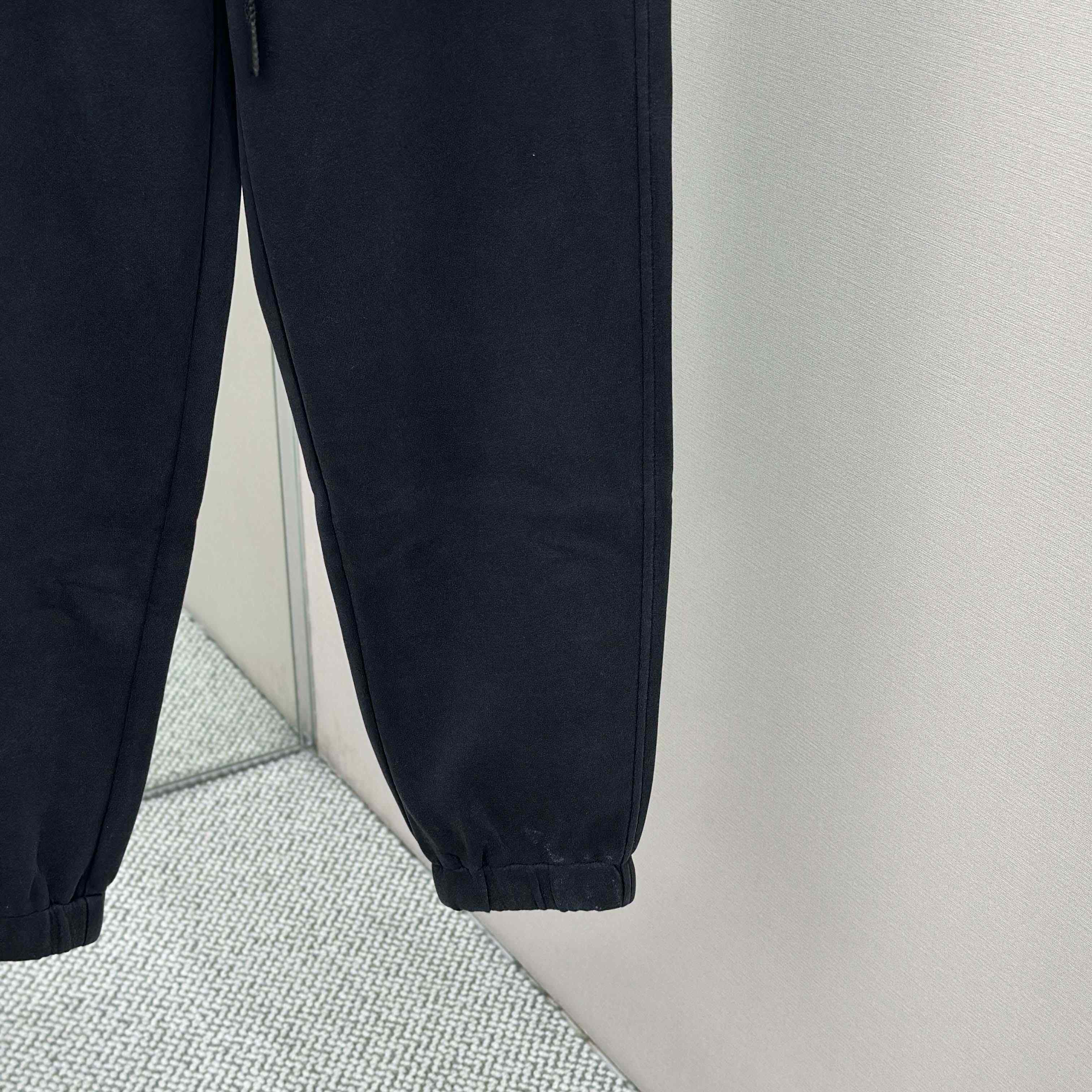 Balenciaga Black Cotton Pants - DesignerGu