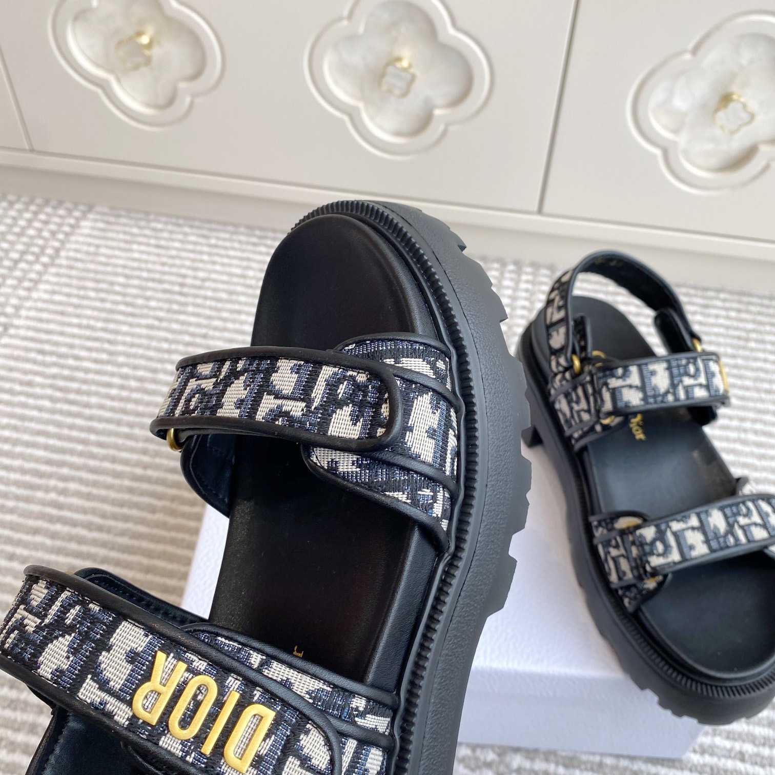 Dior Dioract Platform Sandal   - DesignerGu