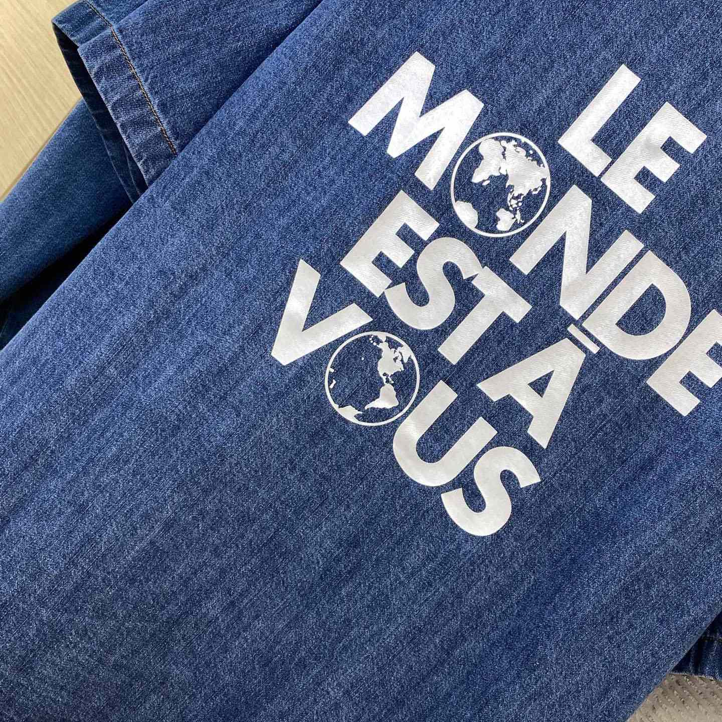 Louis Vuitton Signature Denim Short-Sleeved Shirt - DesignerGu