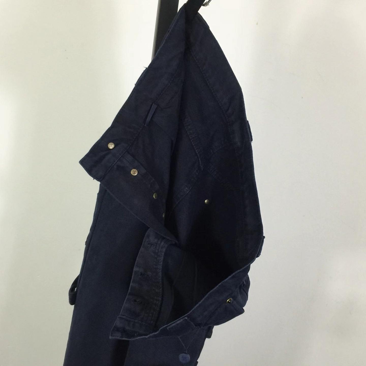 Louis Vuitton Garment-Dyed Denim Carpenter Pants   1AHVCS - DesignerGu