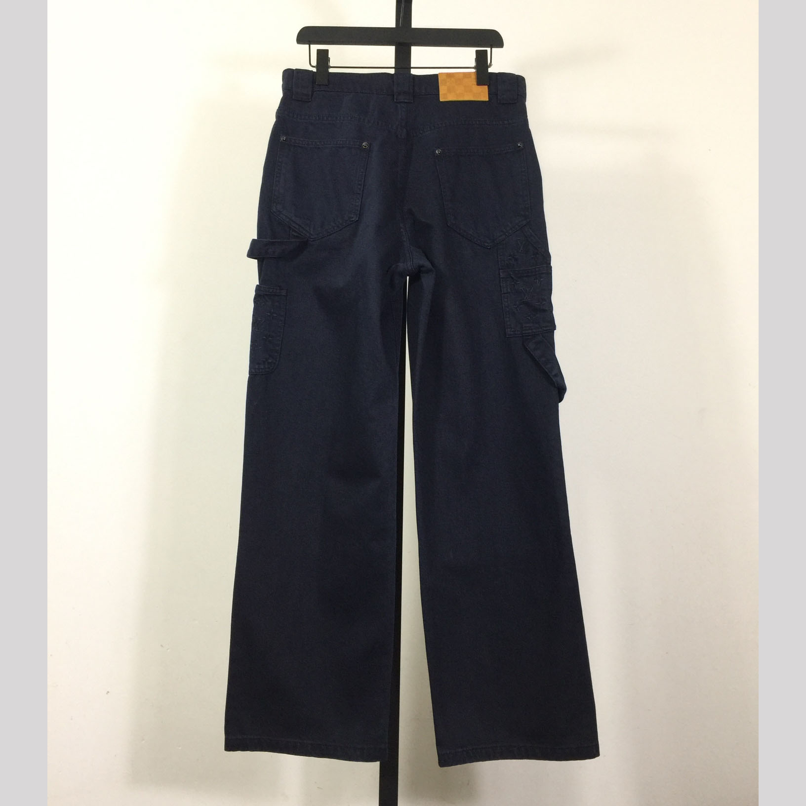 Louis Vuitton Garment-Dyed Denim Carpenter Pants   1AHVCS - DesignerGu