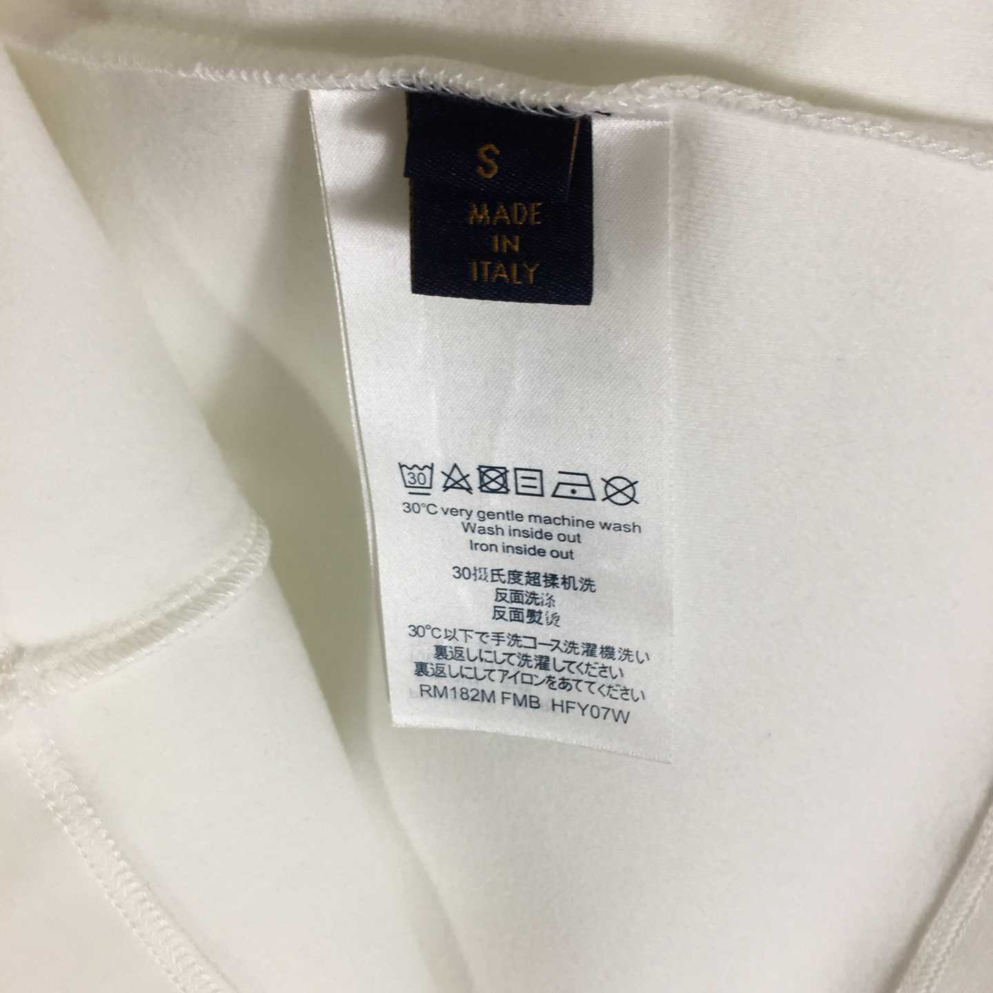 Louis Vuitton Embossed LV Long-Sleeved T-Shirt - DesignerGu