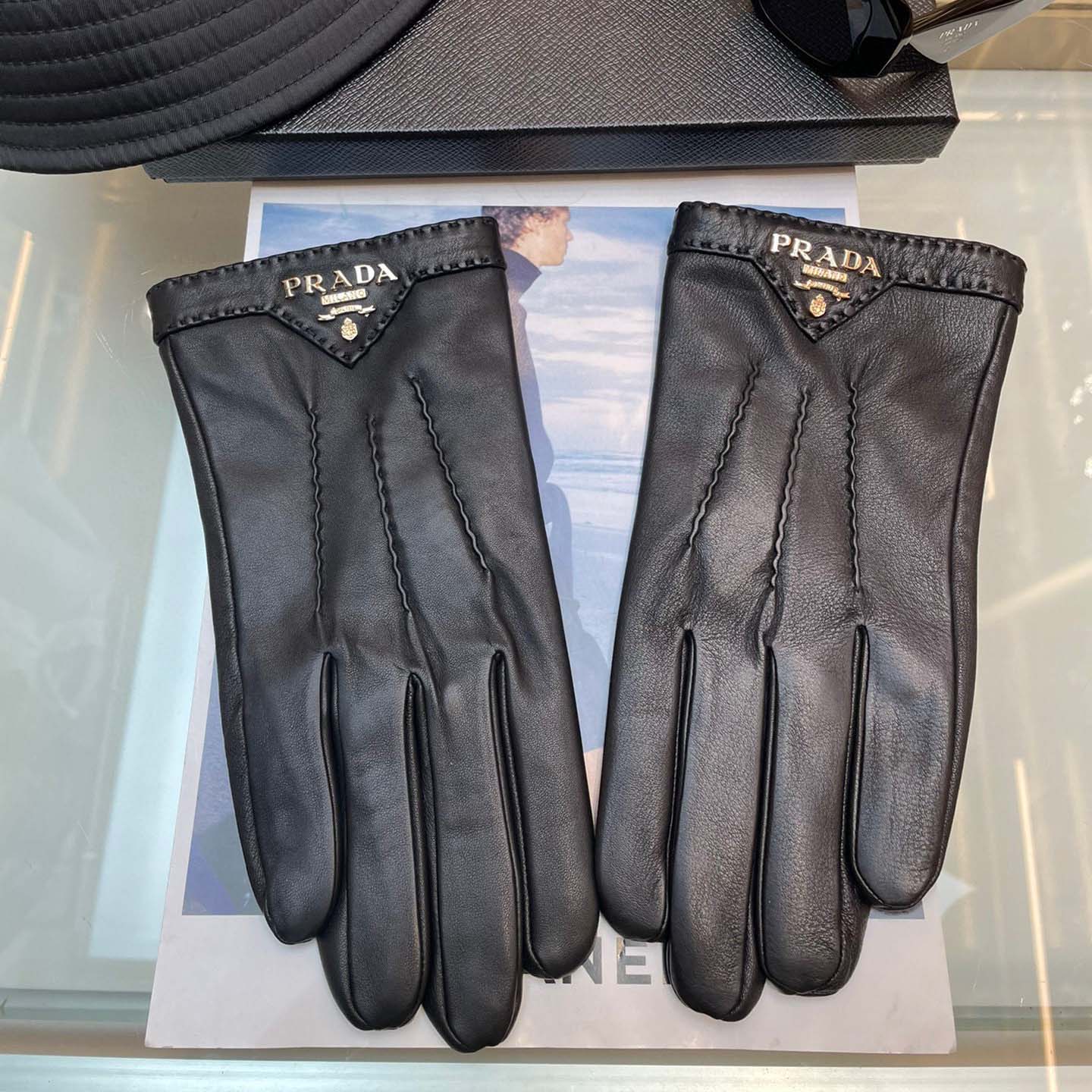 Prada Men's Gloves  - DesignerGu