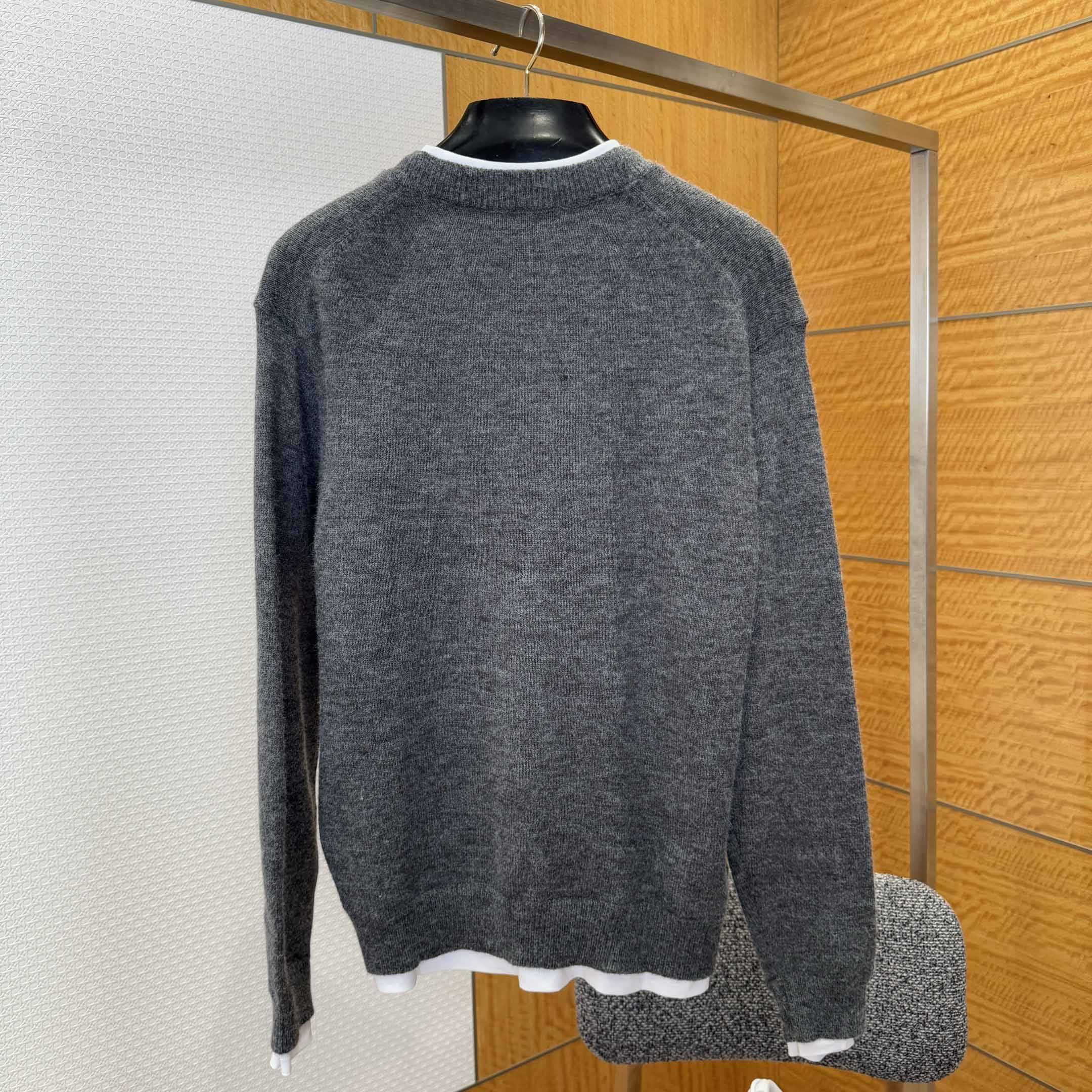 Miu Miu Cashmere V-neck Sweater - DesignerGu