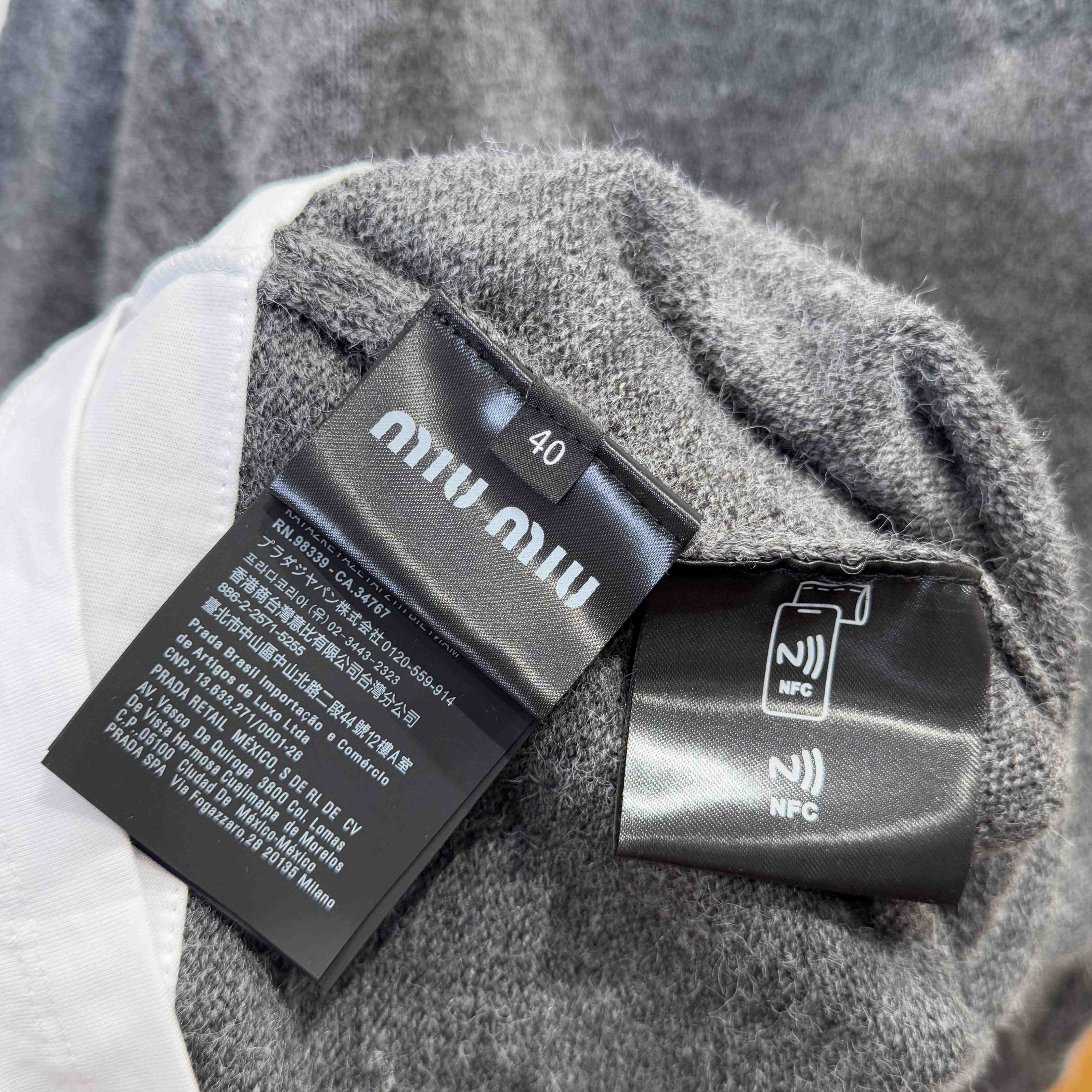 Miu Miu Cashmere V-neck Sweater - DesignerGu