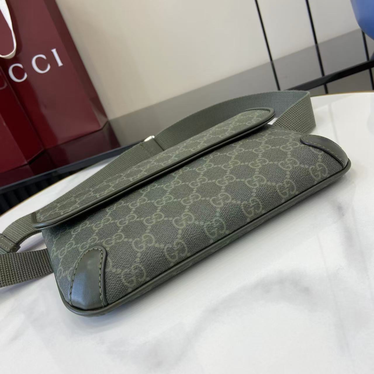 Gucci GG Monogram Small Belt Bag - DesignerGu