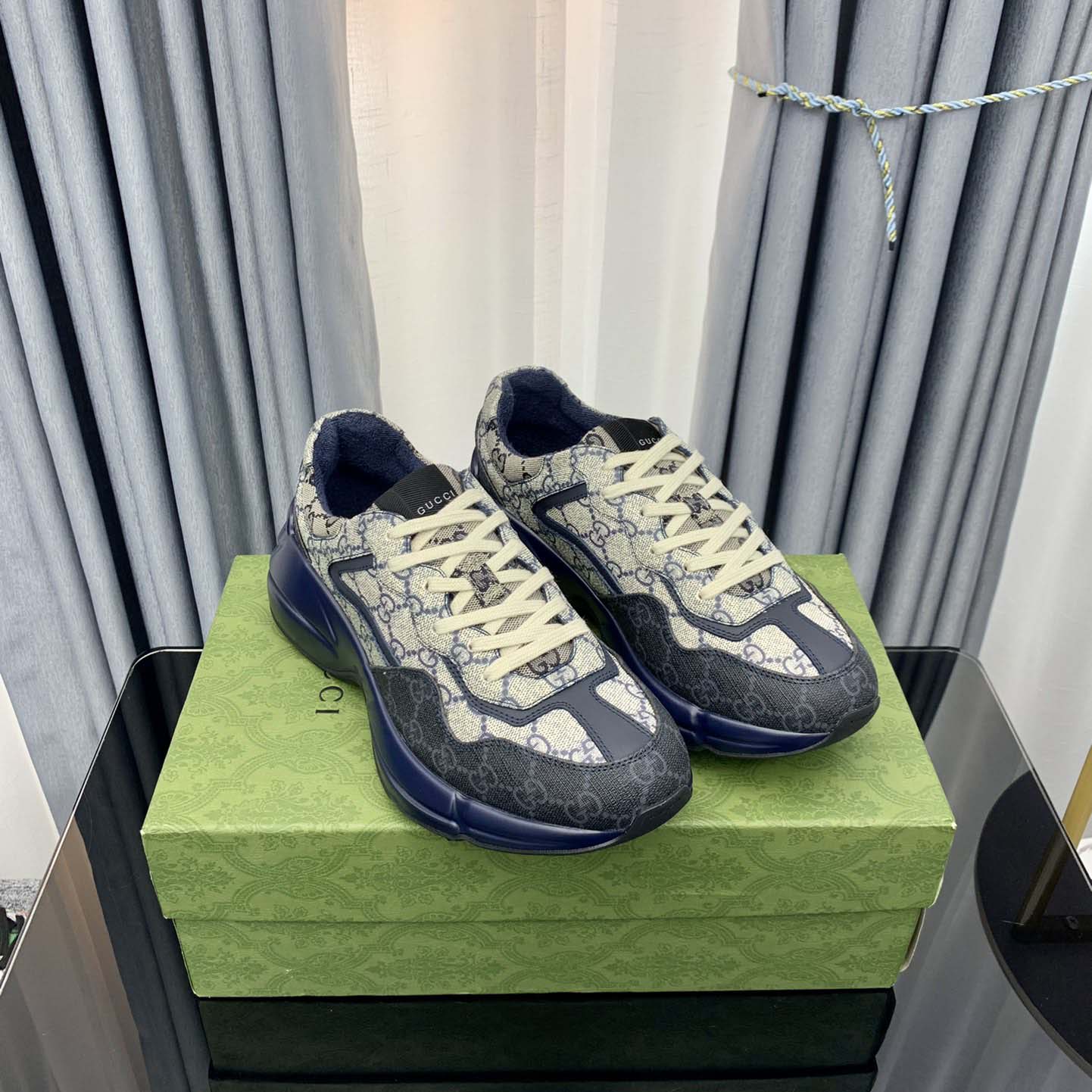 Gucci GG Rhyton Sneaker - DesignerGu