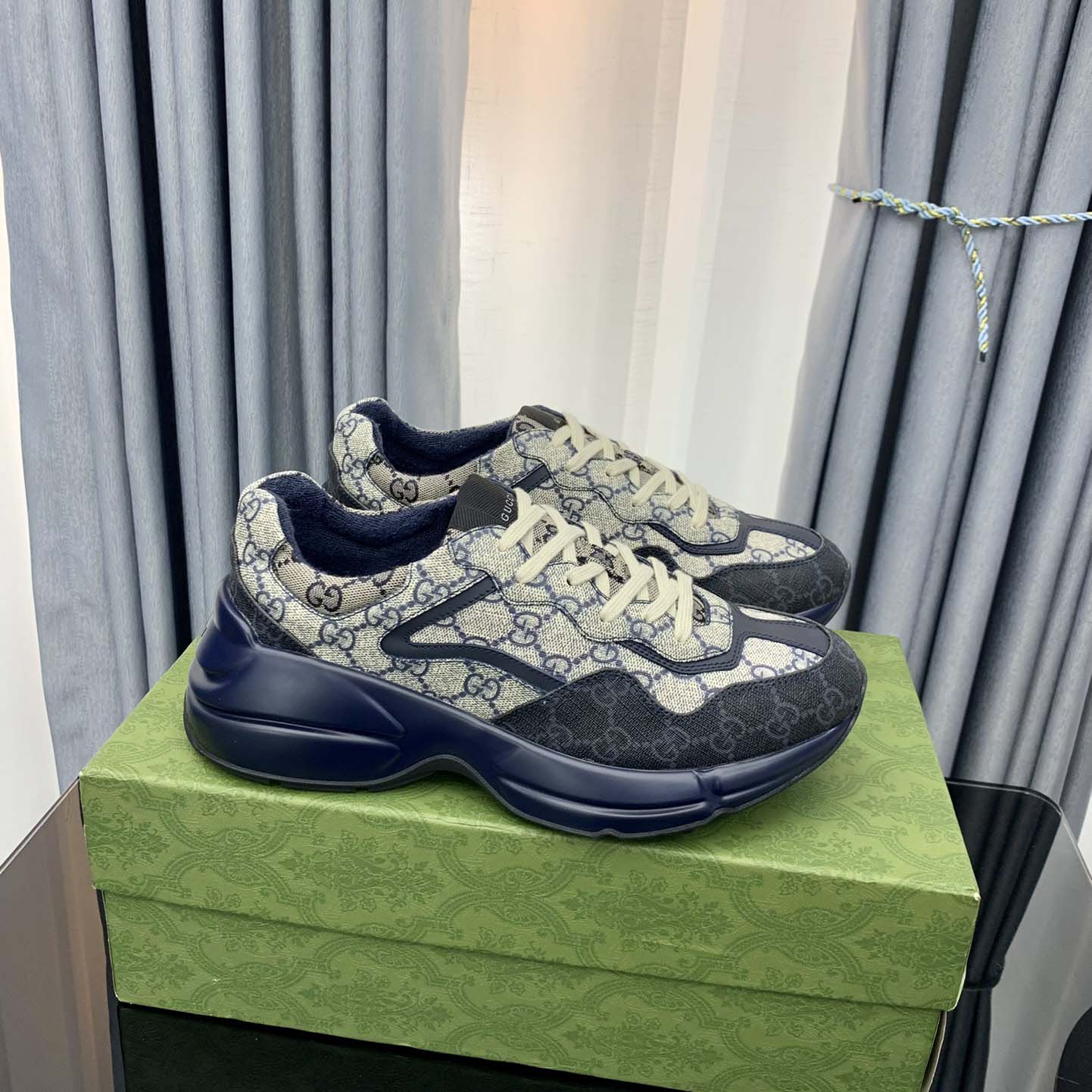 Gucci GG Rhyton Sneaker - DesignerGu