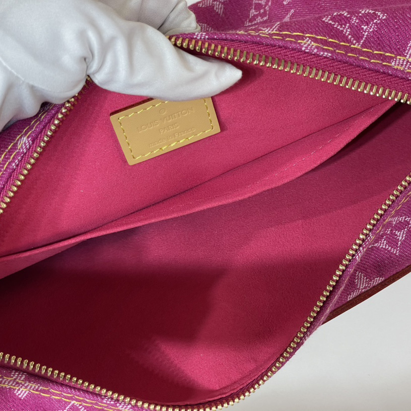 Louis Vuitton Monogram Denim Baggy PM Shoulder Bag  (30x22x13cm) - DesignerGu