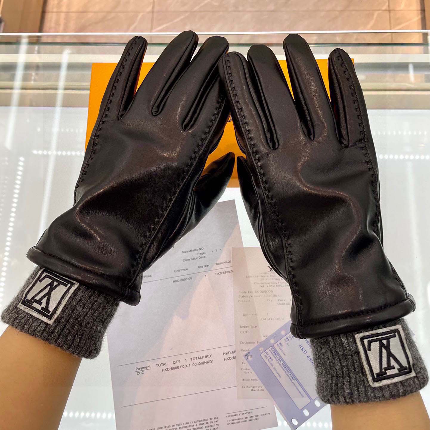 Louis Vuitton Men's Gloves  - DesignerGu