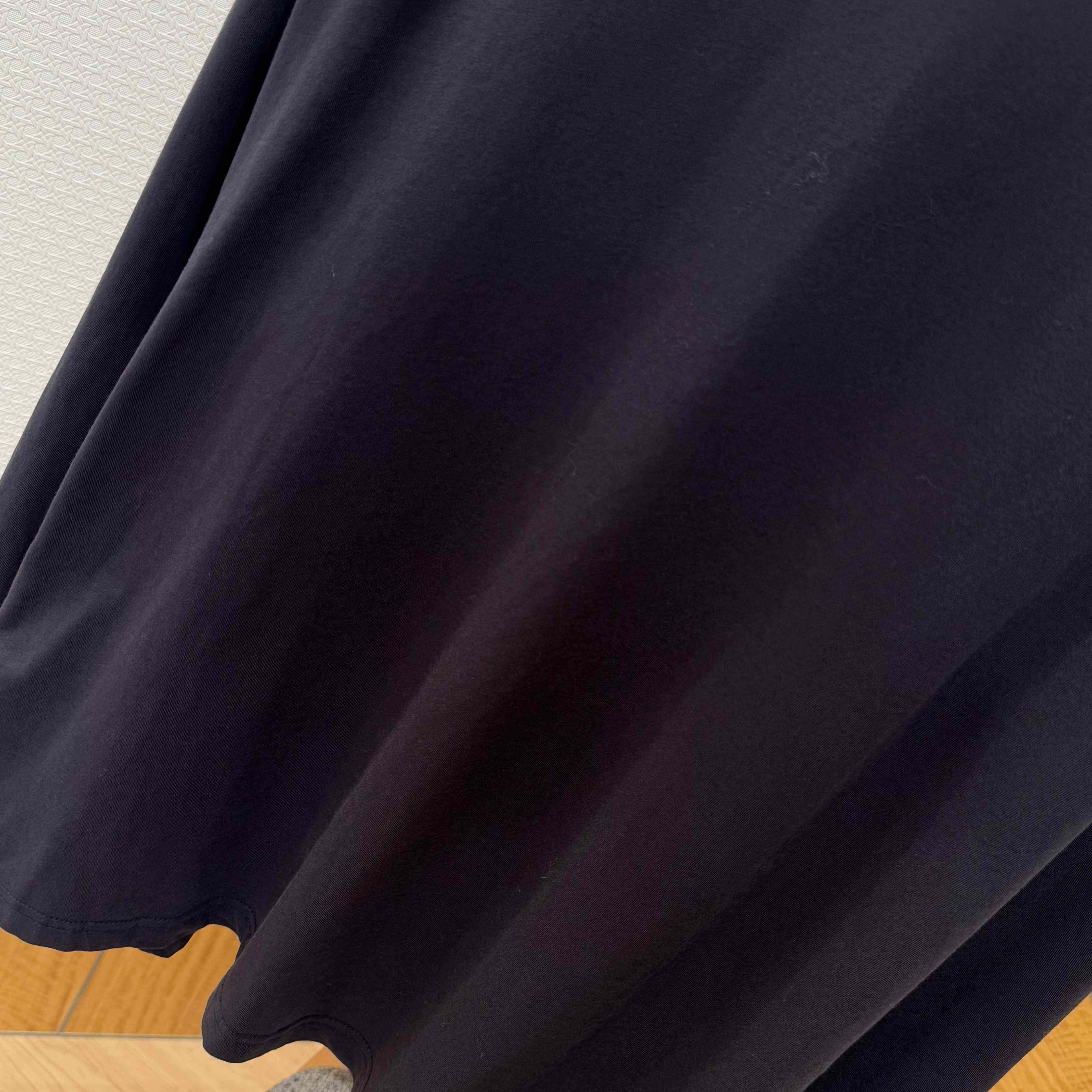 Balenciaga BB Icon Stencil Long Sleeve T-Shirt Large Fit in Black Faded  - DesignerGu