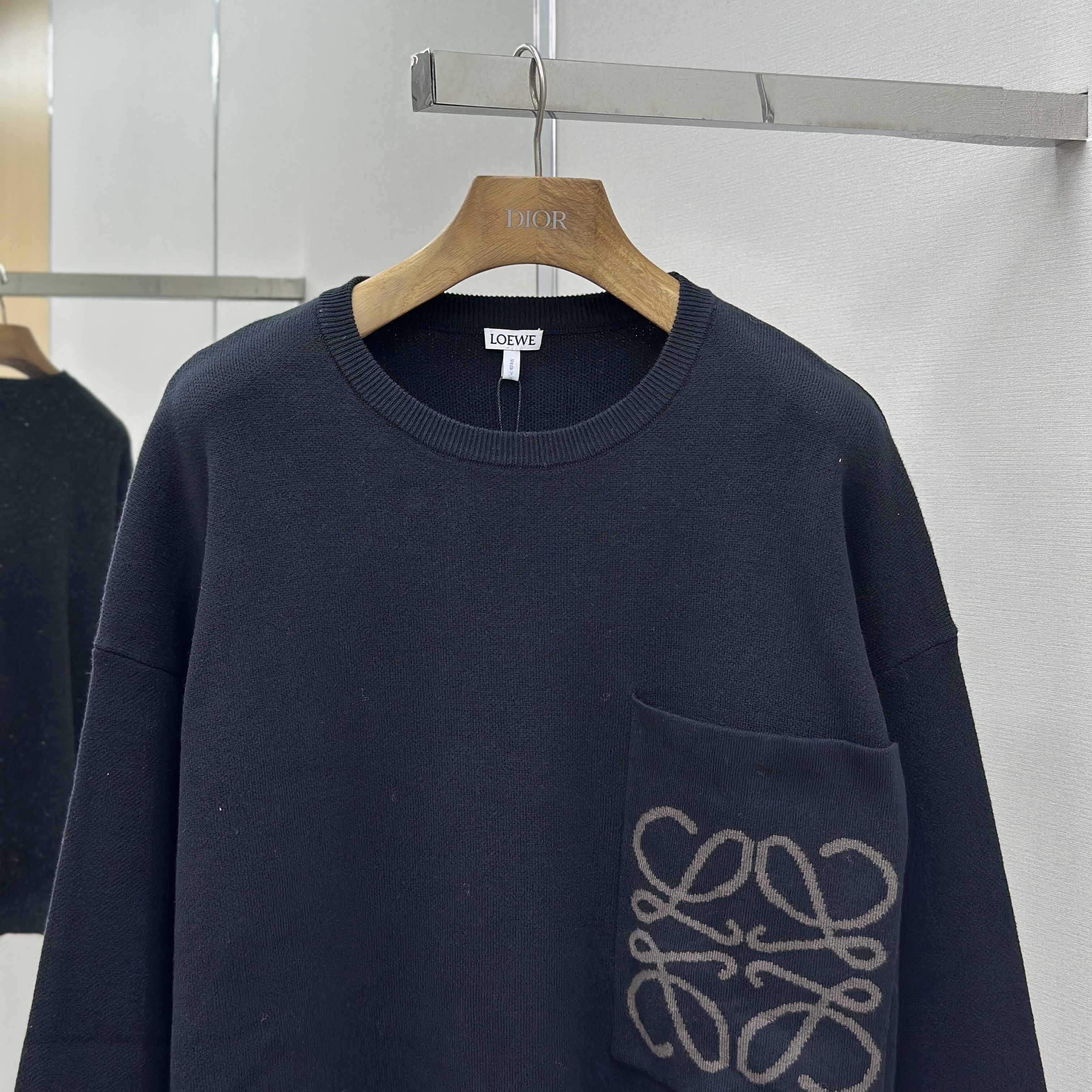 Loewe Sweater In Cotton Blend - DesignerGu
